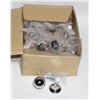 Image 1 : BOX OF CHROME BALL CABINET KNOBS WITH BACKPLATE