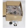 Image 1 : BOX OF CHROME BALL CABINET KNOBS WITH BACKPLATE
