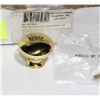 Image 2 : BOX OF POLISH BRASS FINISH 1-1/4" CABINET KNOBS