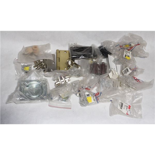 TRAY OF MIXED HARDWARE ITEMS INCLUDING SOME