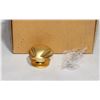 Image 2 : BOX OF SATIN GOLD FINISH 3 SIDED CABINET KNOBS