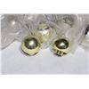 Image 2 : TRAY OF POLISHED BRASS CABINET KNOBS