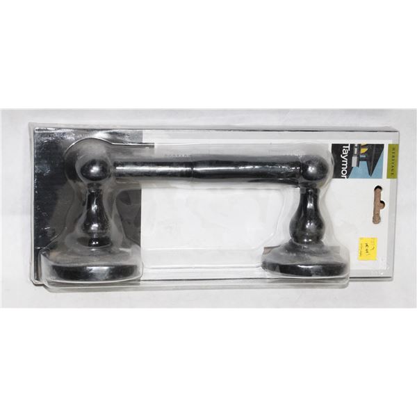 TAYMOR BATHROOM PAPER HOLDER, BLACK FINISH