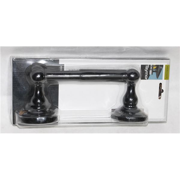 TAYMOR BATHROOM PAPER HOLDER, BLACK FINISH