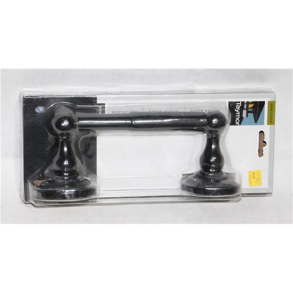TAYMOR BATHROOM PAPER HOLDER, BLACK FINISH