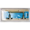 Image 1 : TAYMOR BATHROOM PAPER HOLDER, BRASS FINISH