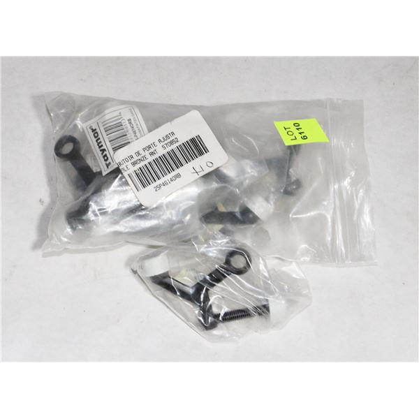 BAG OF TAYMOR HINGE MOUNT DOOR STOPS