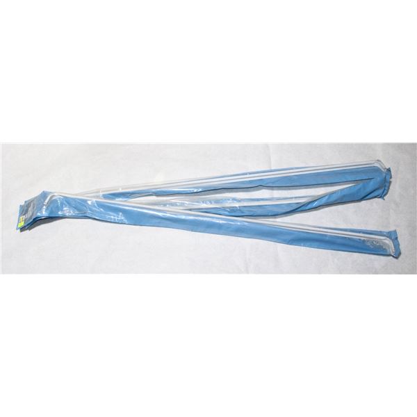 LOT OF THREE 48" TO 86" CURTINA RODS