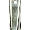 Image 1 : 8" X 48" DOORGLASS, EVANGALINE