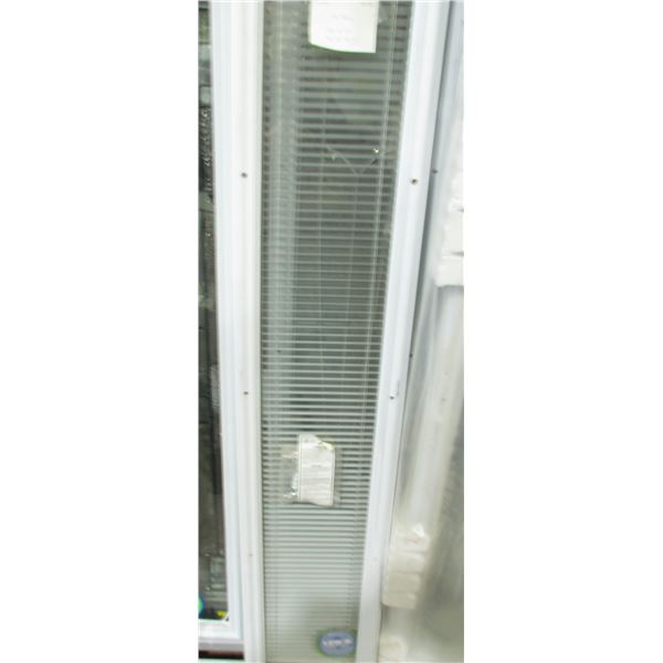 8" X 48" DOORGLASS, BLIND