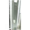 Image 1 : 8" X 48" DOORGLASS, BLIND