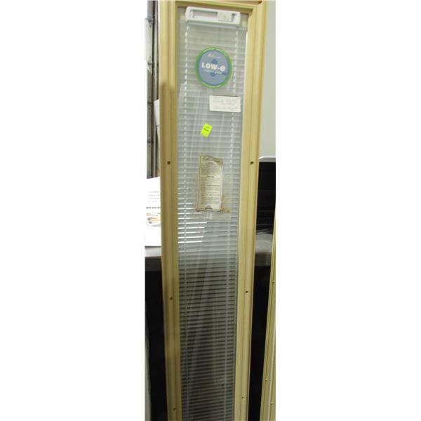 7" X 64" TILT ONLY BLIND TAN FRAME