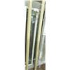 Image 1 : 7" X 64" DOOR LIGHT CLEAR TAN FRAME
