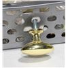 Image 2 : TRAY OF GOLD FINISH CABINET KNOBS