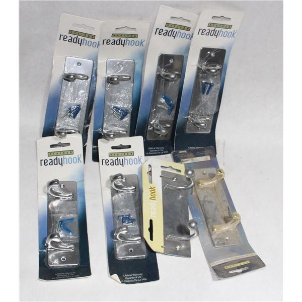 LOT OF READYHOOKS 6 PACKS OF THE SAME STYLE W/