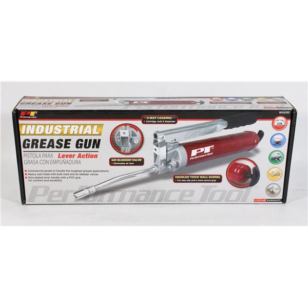 NEW INDUSTRIAL GREASE GUN