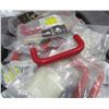 Image 1 : RED PLASTIC CABINET PULLS