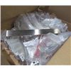 Image 1 : BOX OF 25 BRUSHED NICKLE CABINET PULLS 160MM