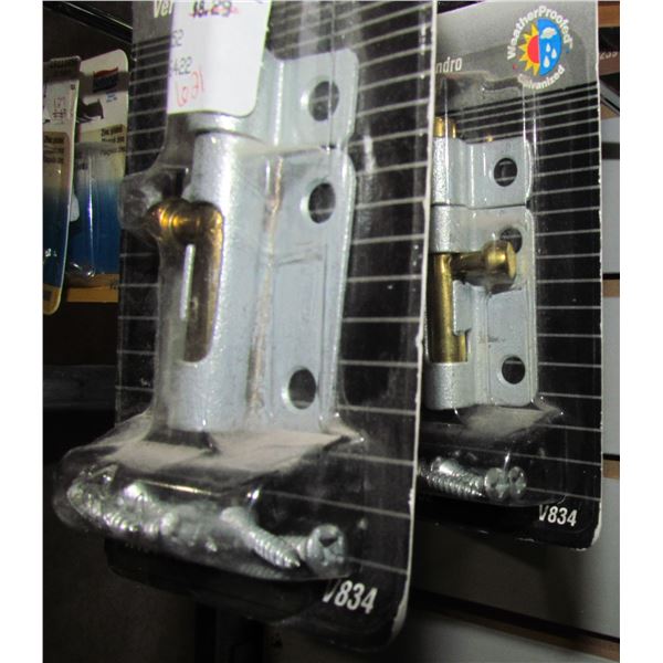 LOT OF 2-1/2" BARREL BOLTS