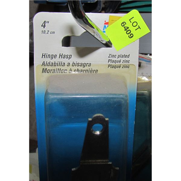 LOT OF HINGE HASPS