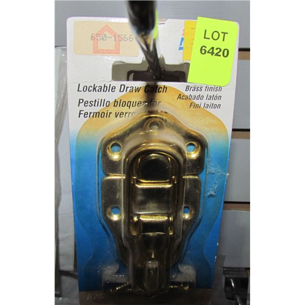 LOT OF LOCKABLE DRAW CATCHES
