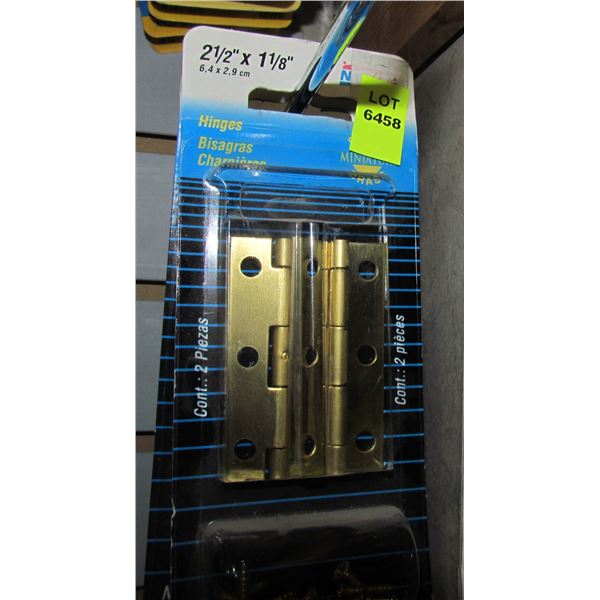 LOT OF HINGES MINIATURE