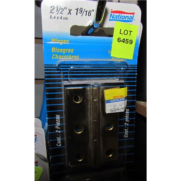 LOT OF HINGES