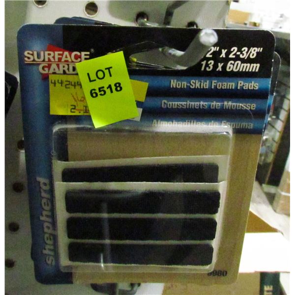 LOT OF NON SKID FOAM PADS