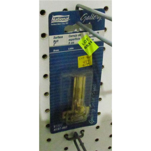 SURFACE BOLT 2"