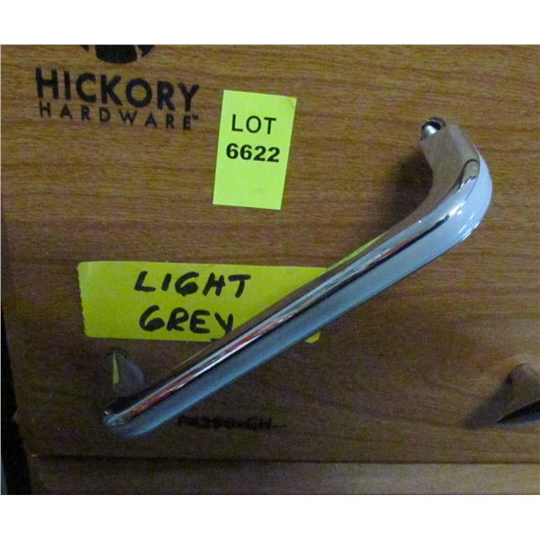 CHROME/LIGHT GREY 3 3/4 CABINET PULLS