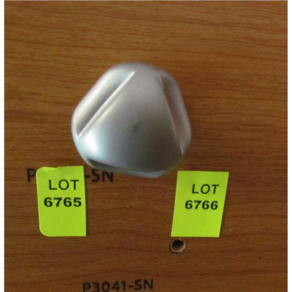 3 SIDED SATIN CHROME KNOBS