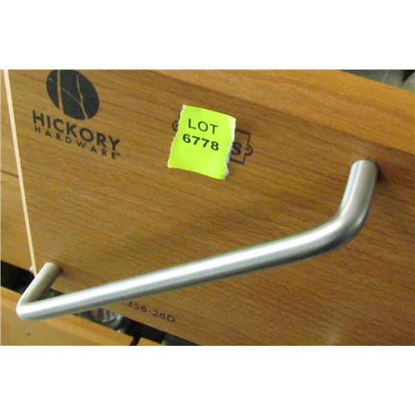 6" BRUSHED CHROME WIRE PULL