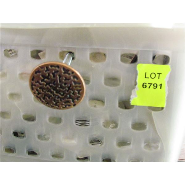 ANTIQUE COPPER KNOBS X18