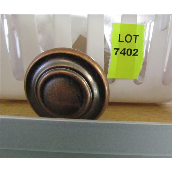 ANTIQUE COPPER KNOBS X5