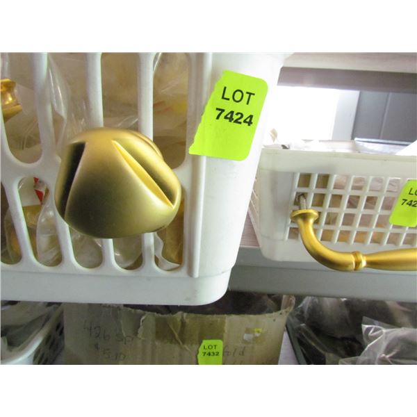 SATIN GOLD KNOBS