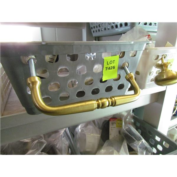 SATIN GOLD PULLS 3 3/4'