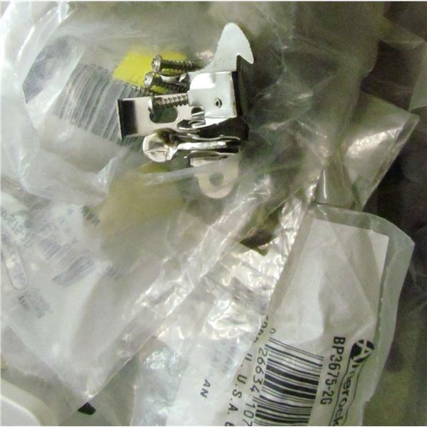 WHITE SPRING LOADED MAGNETIC CATCHES