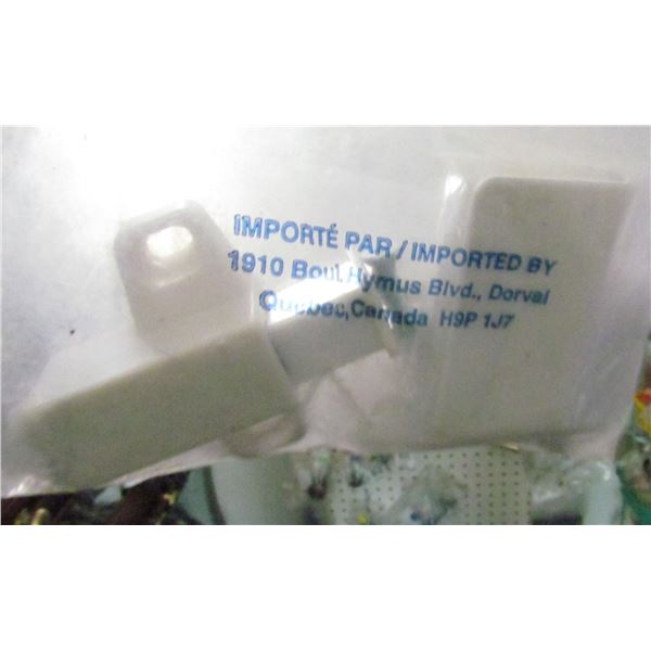 GLASS/ MIRROR DOOR HINGE AND CATCH SET