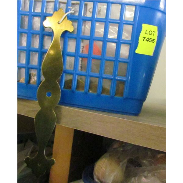 ANTIQUE BRASS BACKPLATES