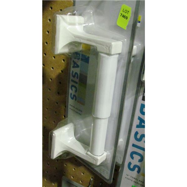 WHITE TISSUE HOLDER