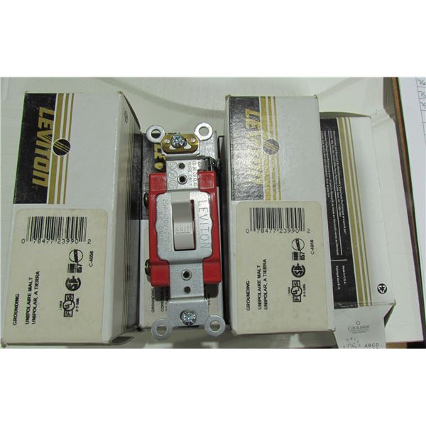 LIGHT SWITCHES GROUP OF 6