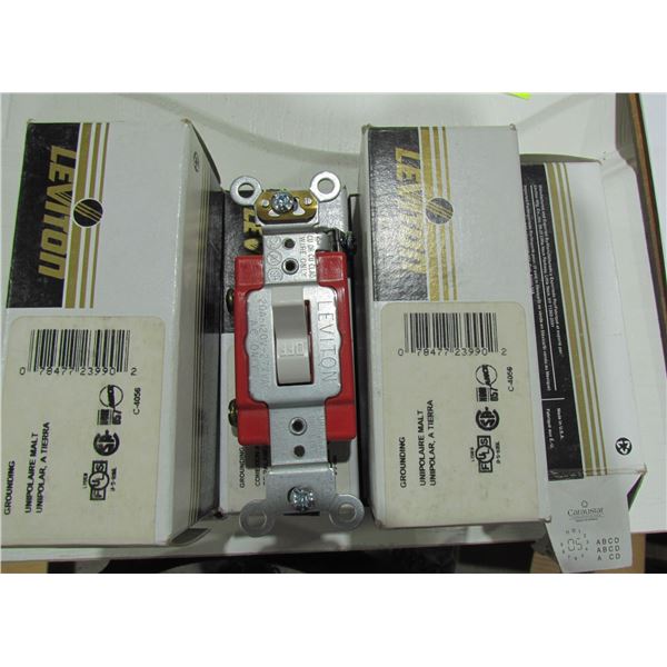 LIGHT SWITCHES GROUP OF 6