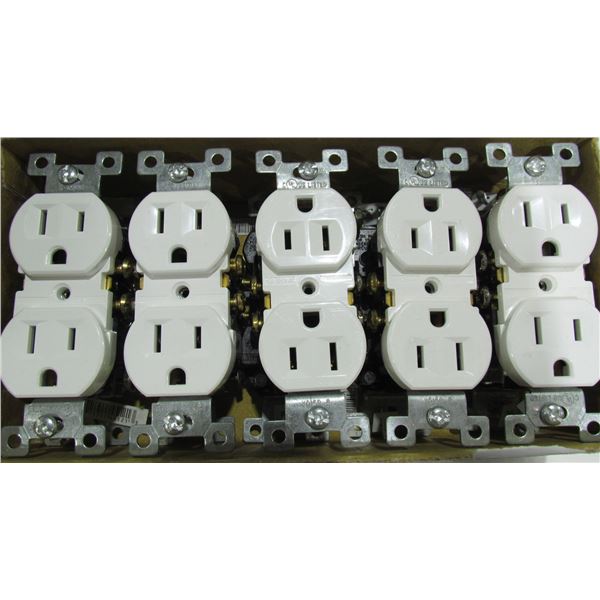 DUPLEX GROUND OUTLET GROUP OF 10