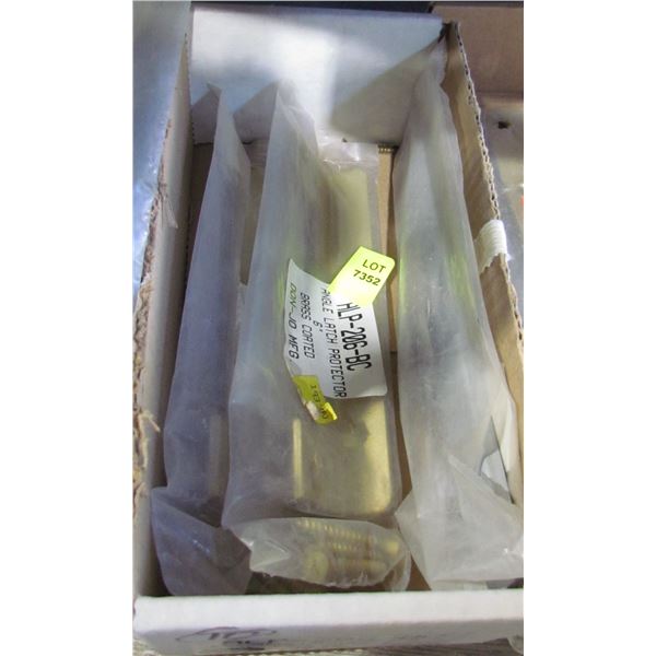 ANGLE LATCH PROTECTOR BRASS