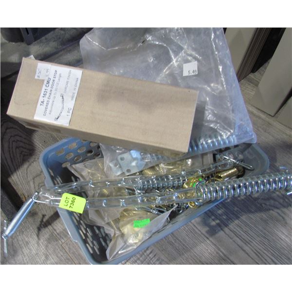 CHAIN SPRING DOOR STOPS