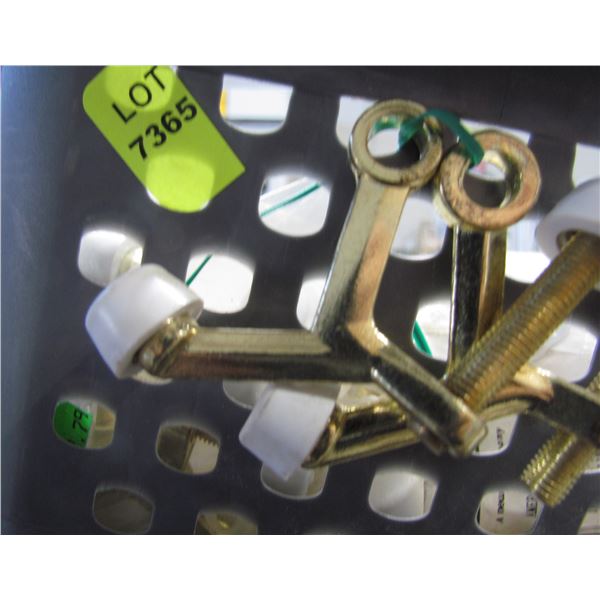 BRASS HINGE PIN DOOR STOPS