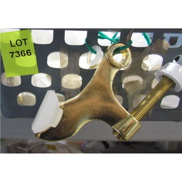 BRASS HINGE PIN DOOR STOPS