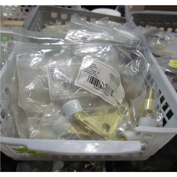 BRASS HINGE PIN DOOR STOPS