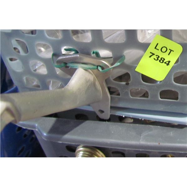 SATIN NICKEL HANDRAIL BRACKETS