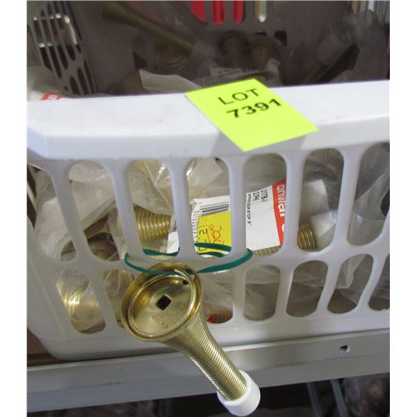 DOOR SPRING STOPS BRASS